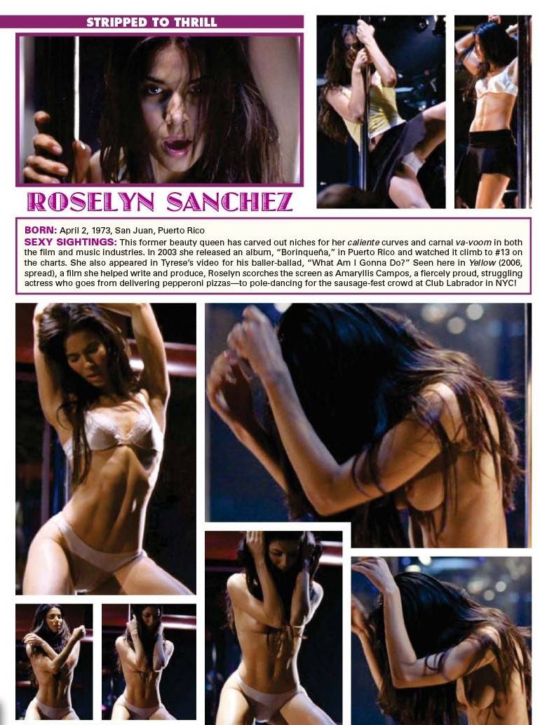 Naked Rosalin Sanchez naked